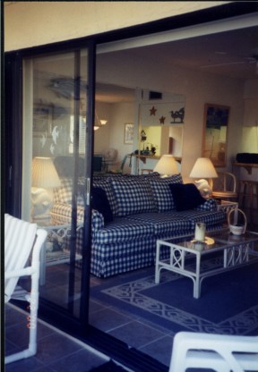 Inside condo